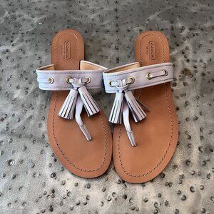 Coach Women’s Blue Sandal Size 9